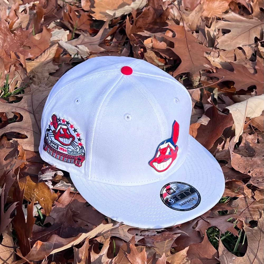 Indians Chief Wahoo Metal Logo 9fifty
